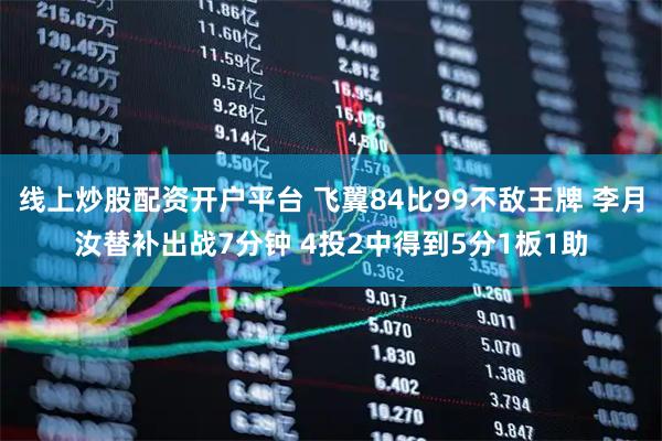 线上炒股配资开户平台 飞翼84比99不敌王牌 李月汝替补出战7分钟 4投2中得到5分1板1助